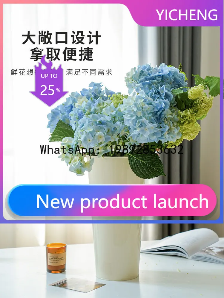 Hys flower bucket home decor flower pot living room floor vase
Hys flower bucket home decor flower pot living room floor vase