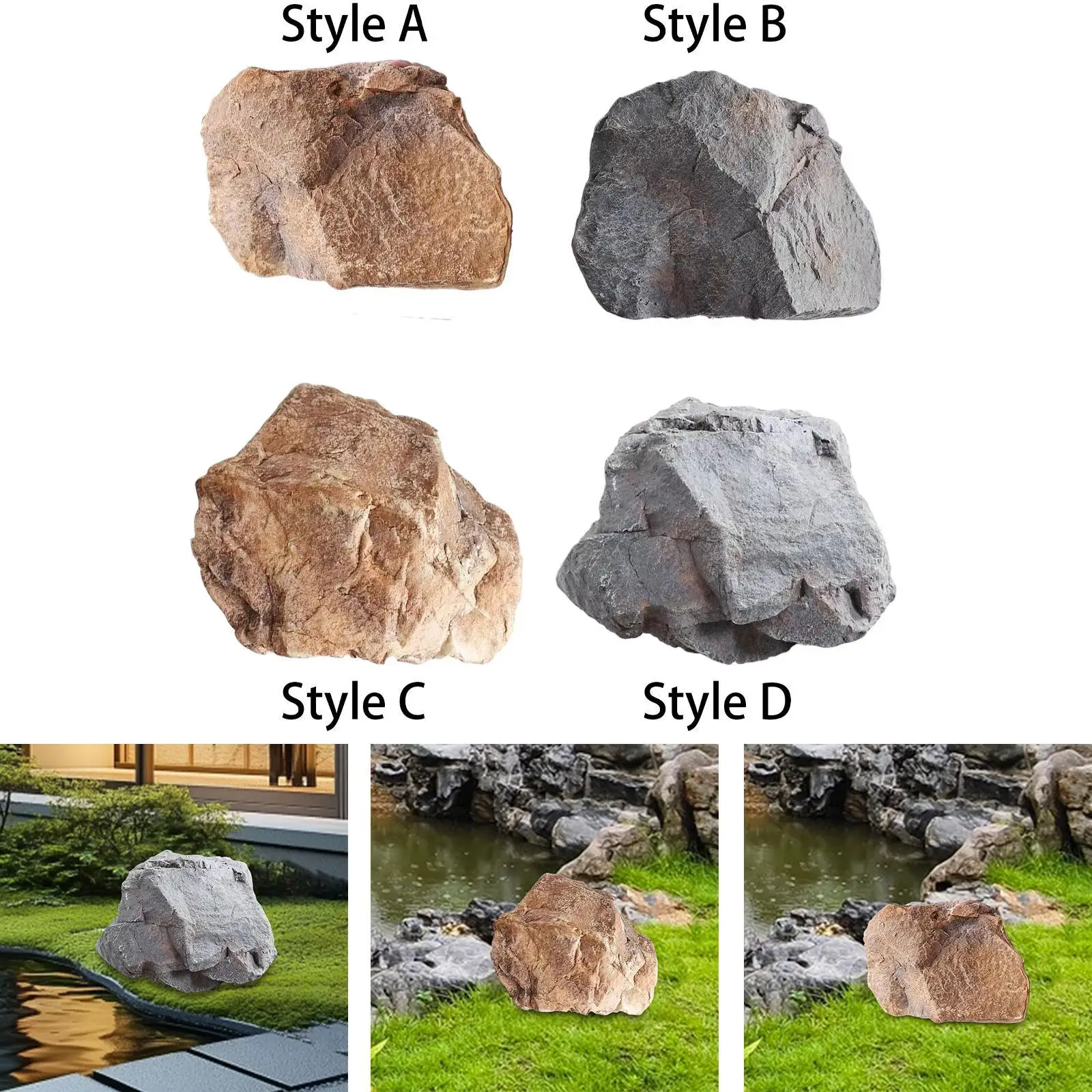Artificial Rock Sandstone Landscape Lightweight PU Ornament Versatile Natural Texture for Aquarium Decor Yard Rivers Hotels
Artificial Rock Sandstone Landscape Lightweight PU Ornament Versatile Natural Texture for Aquarium Decor Yard Rivers Hotels