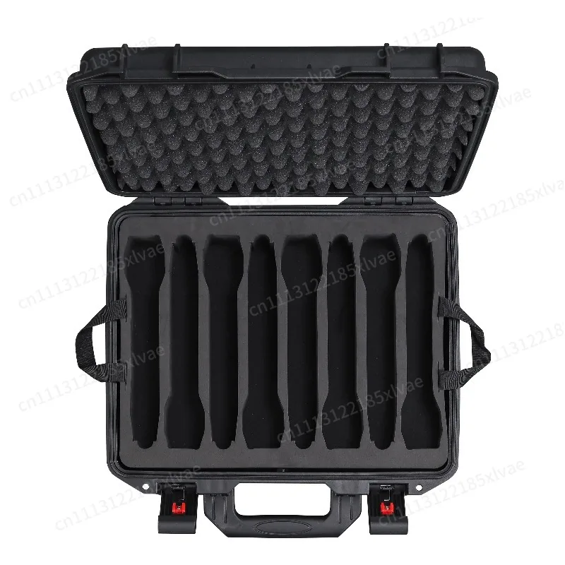 PP Material Double Layer Mic Case, Holds 8 Handheld & 8 Bodypack Wireless Mics, Shockproof Storage and Transport Box
PP Material Double Layer Mic Case, Holds 8 Handheld & 8 Bodypack Wireless Mics, Shockproof Storage and Transport Box