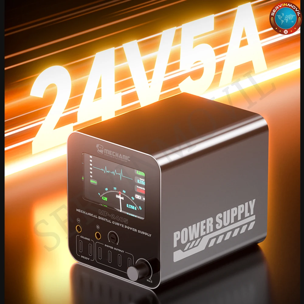 MECHANIC New Arrival MP-2405 Machinery Digital Curve Power Supply 24V-5A Multi-Port Output Digital Display For Repair
MECHANIC New Arrival MP-2405 Machinery Digital Curve Power Supply 24V-5A Multi-Port Output Digital Display For Repair