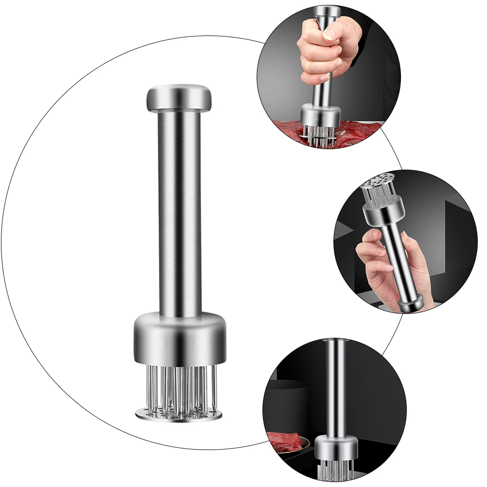 Meat Tenderizer Stainless Steel Hammer Tool for Kitchen Use Compact Lightweight Design Perfect for Chicken Beef Pork
Meat Tenderizer Stainless Steel Hammer Tool for Kitchen Use Compact Lightweight Design Perfect for Chicken Beef Pork