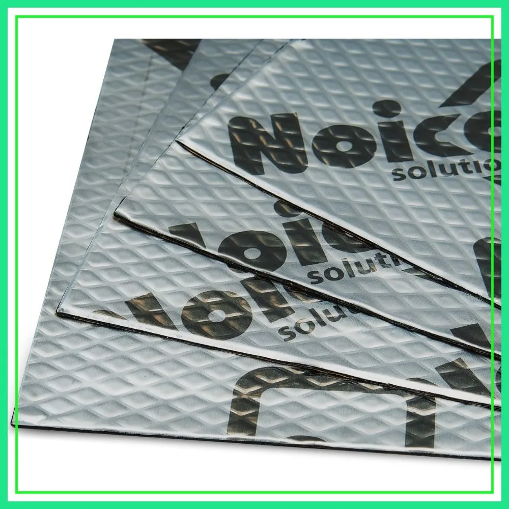 80 mil 36 sqft Car Sound Deadening Mat, Butyl Automotive Sound Deadener, Audio Noise Insulation and Dampening
80 mil 36 sqft Car Sound Deadening Mat, Butyl Automotive Sound Deadener, Audio Noise Insulation and Dampening