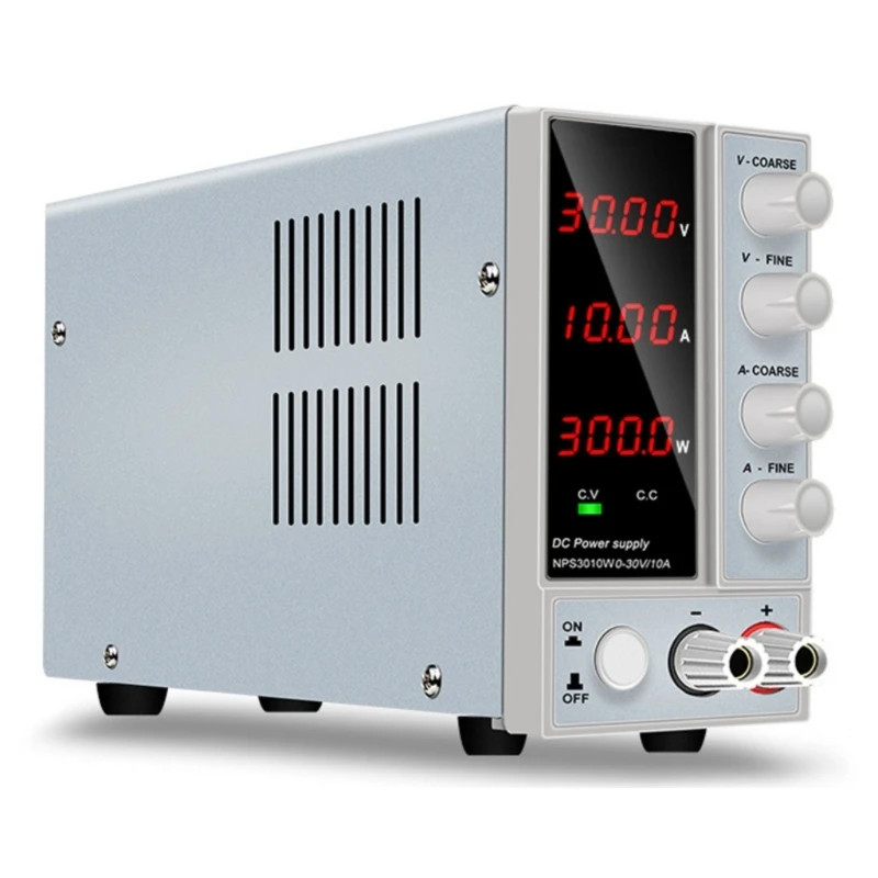 Variable DCPower Supply 0-30V/60V/120V 0-10A Adjustable Benches Power Sources with Overcurrent Protections Features
Variable DCPower Supply 0-30V/60V/120V 0-10A Adjustable Benches Power Sources with Overcurrent Protections Features