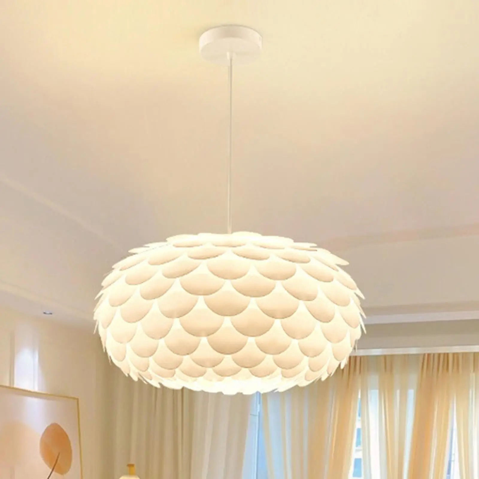 Pendant Lamp Shade Decorative Pendant Light Fixture for Restaurant Bar Bedroom
Pendant Lamp Shade Decorative Pendant Light Fixture for Restaurant Bar Bedroom