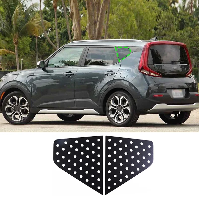 Для 2019-2022 Kia Soul Черный алюминиевый сплав автомобильный Стайлинг задний треугольник окно сотовая панель Наклейка Автомобильные Защитные аксессуары
Для 2019-2022 Kia Soul Черный алюминиевый сплав автомобильный Стайлинг задний треугольник окно сотовая панель Наклейка Автомобильные Защитные аксессуары