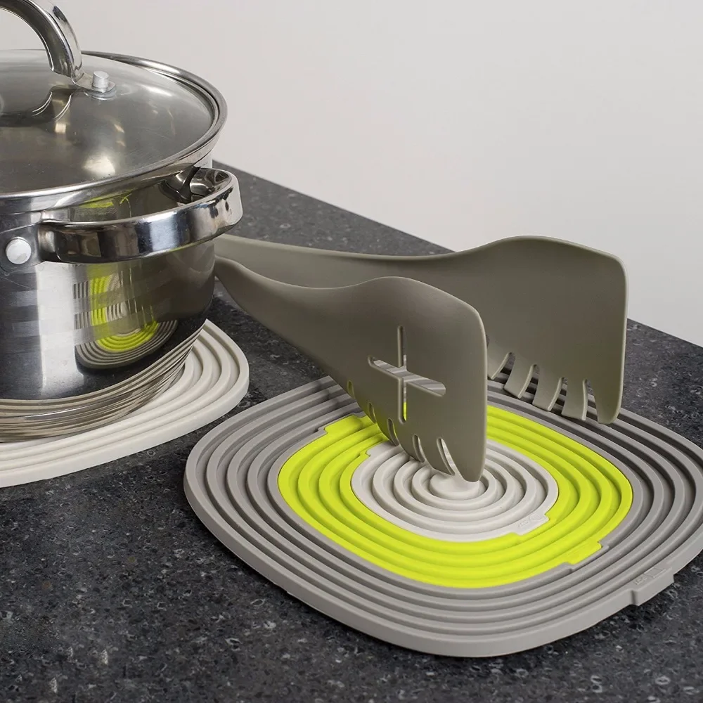 Non-slip Bowl Plate Cup Coaster 3 In 1 Silicone Heat Resistant Mat Pot Holder Cushion Placemat Mug Stand Kitchen LN 004
Non-slip Bowl Plate Cup Coaster 3 In 1 Silicone Heat Resistant Mat Pot Holder Cushion Placemat Mug Stand Kitchen LN 004