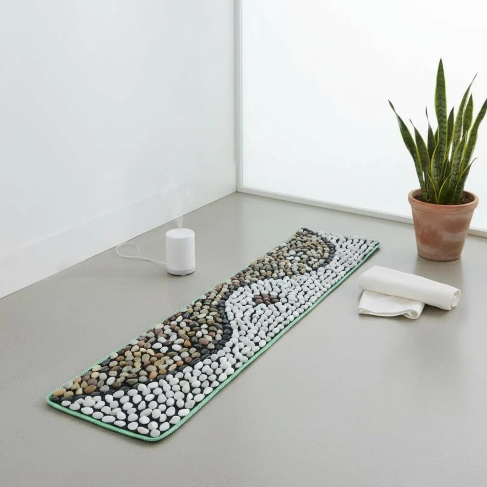 Pebble Foot Massage Mat Pain Relief Stone Foot Acupressure Mat Wellness Care Circulation Easy to Clean for Home
Pebble Foot Massage Mat Pain Relief Stone Foot Acupressure Mat Wellness Care Circulation Easy to Clean for Home