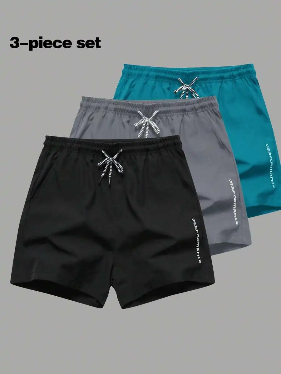 3-Piece Mens Summer Casual Shorts Set Breathable Lightweight Sport Beach Shorts
3-Piece Mens Summer Casual Shorts Set Breathable Lightweight Sport Beach Shorts