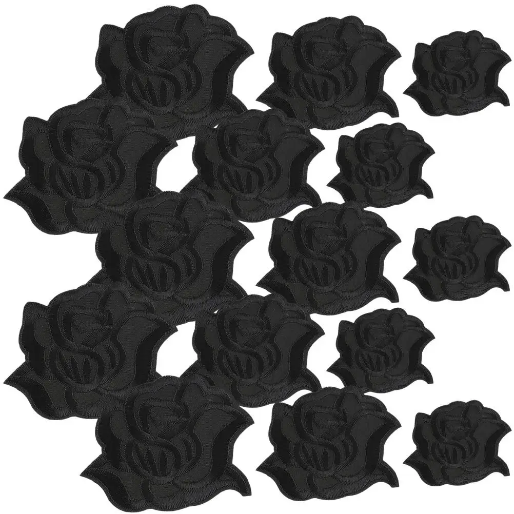 Flower Iron On Patches Appliques Clothes Embroidery Twill Fabric Black Repair Projects Bright Colors Sewing Tool
Flower Iron On Patches Appliques Clothes Embroidery Twill Fabric Black Repair Projects Bright Colors Sewing Tool