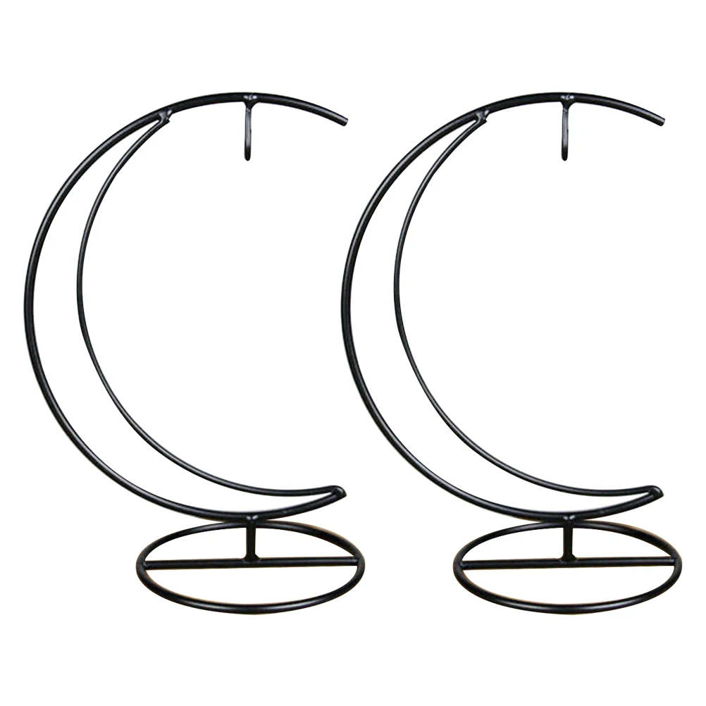 2Pcs Moon Shaped Iron Plant for Home Office Decor Micro L Hanging Glass Terrarium Bottle Holder Durable Stable Display
2Pcs Moon Shaped Iron Plant for Home Office Decor Micro L Hanging Glass Terrarium Bottle Holder Durable Stable Display
