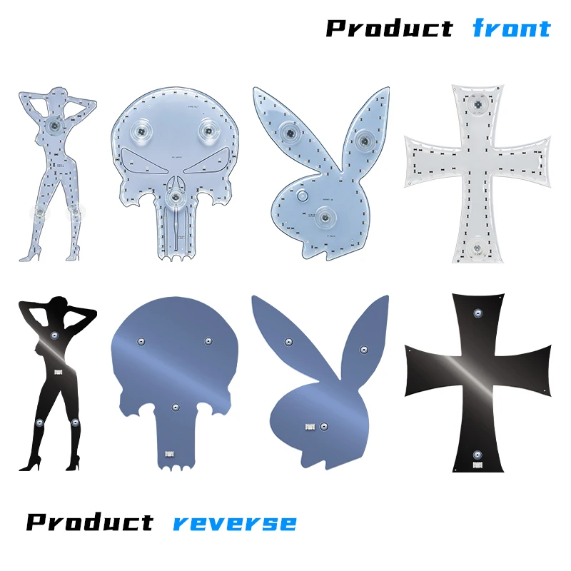 CF 1Pair LED Trucker Windshield Light Skull Bunny Cross Beauty Girl Car Interior Ambient Decorative Lamp USB Powered Accessories
CF 1Pair LED Trucker Windshield Light Skull Bunny Cross Beauty Girl Car Interior Ambient Decorative Lamp USB Powered Accessories