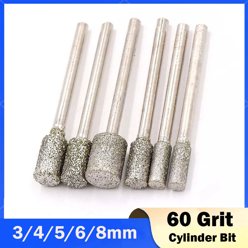 1Pcs 3mm Shank Cylinder Diamond Grinding Head3~8mm Grinding Bit Needle for Carving Deburring Jade Polishing Abrasive Tool 60Grit
1Pcs 3mm Shank Cylinder Diamond Grinding Head3~8mm Grinding Bit Needle for Carving Deburring Jade Polishing Abrasive Tool 60Grit