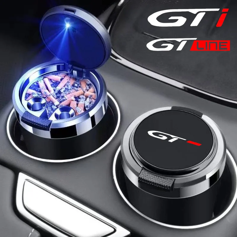 Car Ashtray Cigarette Ash Holds Cup LED Light Automotive Ashtray For Peugeot 3008 2008 308 208 GT LINE GTi 508 5008 accessories
Car Ashtray Cigarette Ash Holds Cup LED Light Automotive Ashtray For Peugeot 3008 2008 308 208 GT LINE GTi 508 5008 accessories