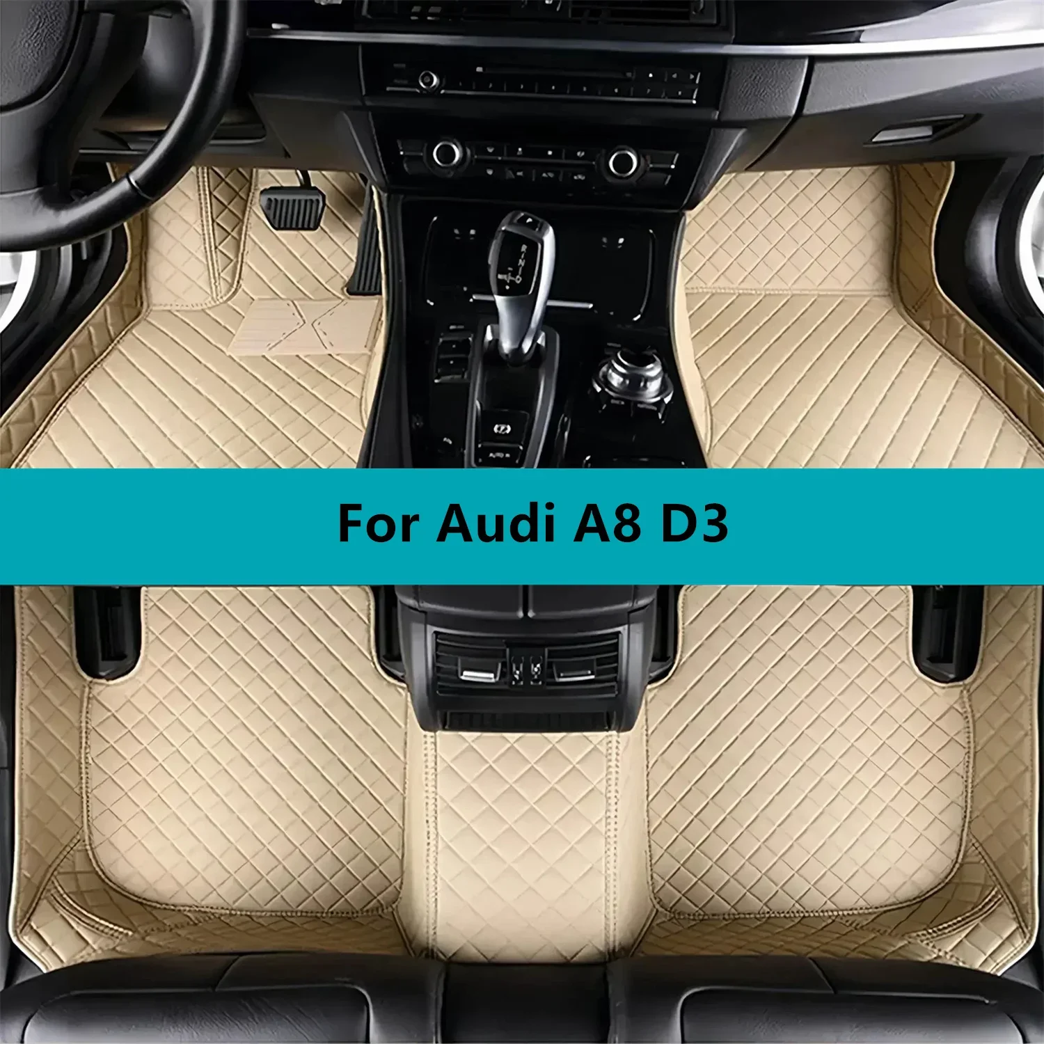 Custom Car Floor Mats For Audi A8 D3 2002 2003 2004 2005 2006 2007 2008 2009 2010 All Weather Waterproof Car Floor Mats Full Set
Custom Car Floor Mats For Audi A8 D3 2002 2003 2004 2005 2006 2007 2008 2009 2010 All Weather Waterproof Car Floor Mats Full Set