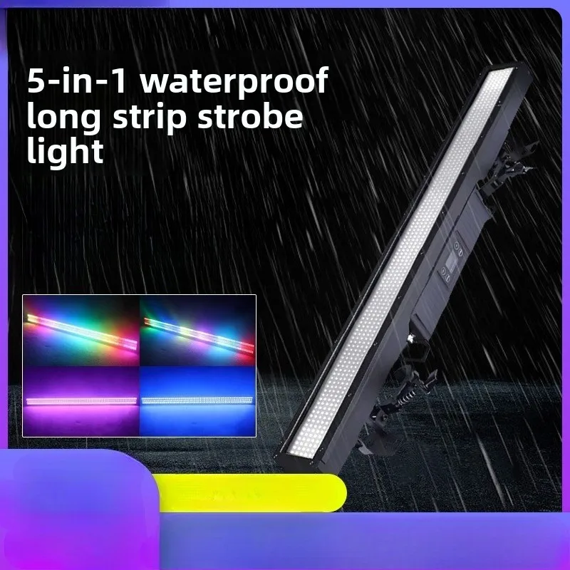5 in 1 Waterproof Strip LED Strobe Light Outdoor Waterproof Marquee Stage Show Crystal
5 in 1 Waterproof Strip LED Strobe Light Outdoor Waterproof Marquee Stage Show Crystal