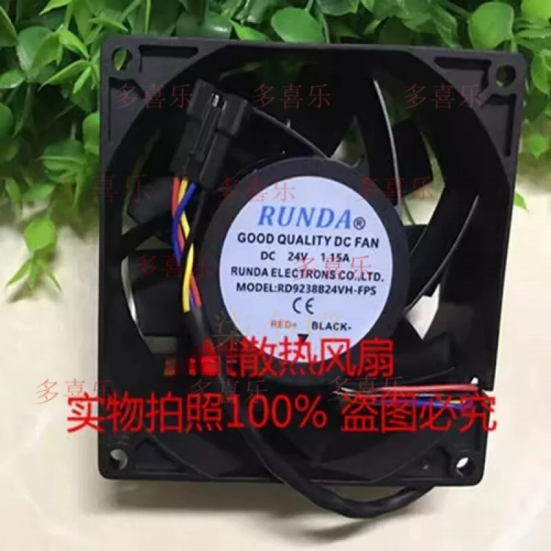 EE for RUNDA RD9238B24VH-FPS DC24V 1.15A 4-Wire Inverter Cooling Fan
EE for RUNDA RD9238B24VH-FPS DC24V 1.15A 4-Wire Inverter Cooling Fan
