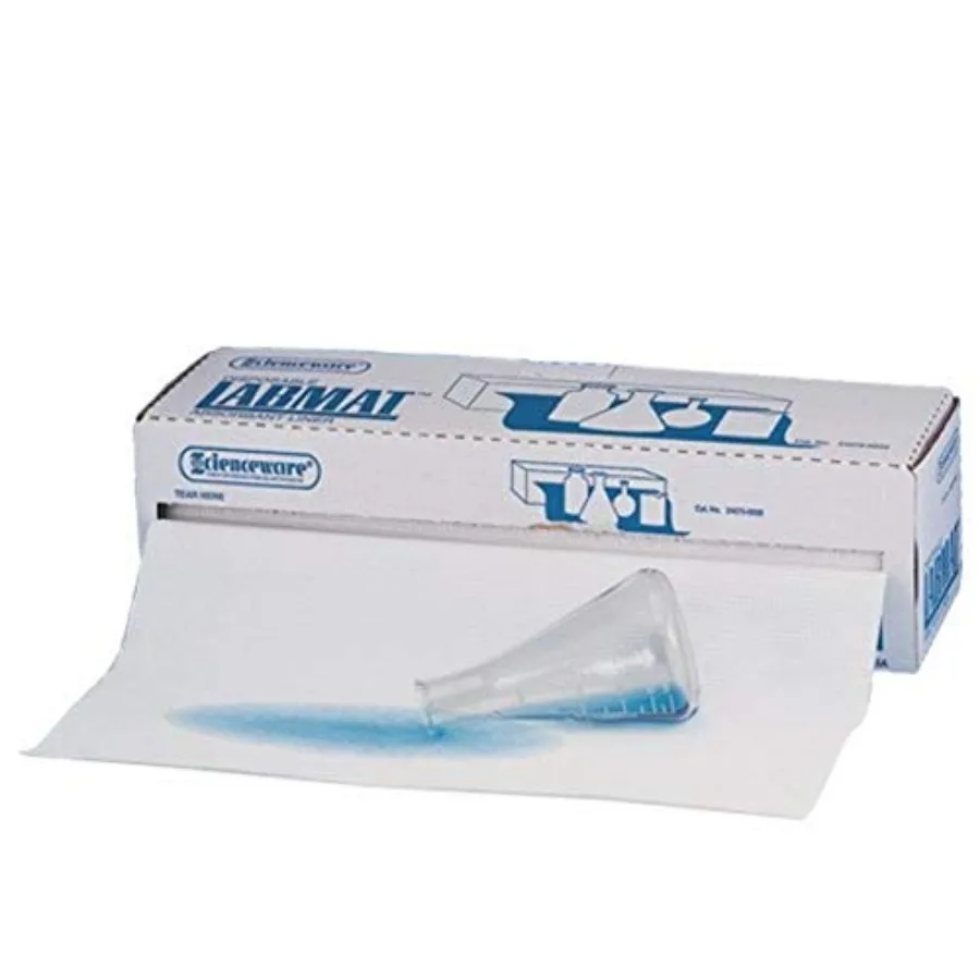SP Scienceware Labmat Bench Liner Roll Feet Absorbent Lab Bench Protector for Spills Chemicals and Stains Non-Slip Backing F246
SP Scienceware Labmat Bench Liner Roll Feet Absorbent Lab Bench Protector for Spills Chemicals and Stains Non-Slip Backing F246