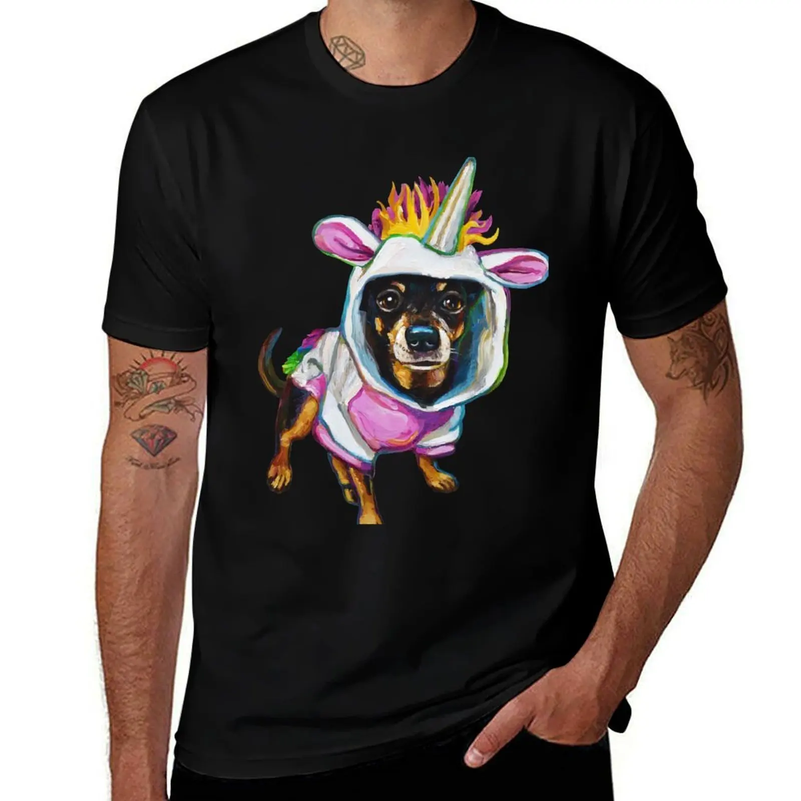 Cute Chihuahua in a Unicorn Outfit T-Shirt funny t shirts cotton man t shirts for men casual T-Shirt
Cute Chihuahua in a Unicorn Outfit T-Shirt funny t shirts cotton man t shirts for men casual T-Shirt