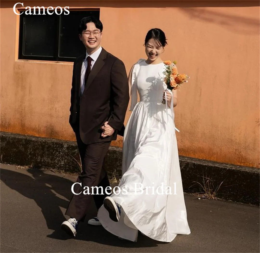 SONDR Korea O-Neck Simple Wedding Dress Custom Made Formal Bride Dress Ivory 웨딩드레스 Taffeta Sleeveless Wedding Gown Bridal
SONDR Korea O-Neck Simple Wedding Dress Custom Made Formal Bride Dress Ivory 웨딩드레스 Taffeta Sleeveless Wedding Gown Bridal
