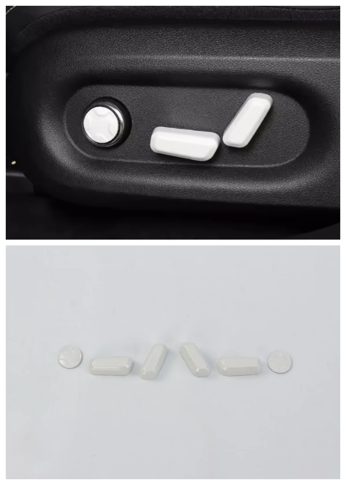 Suitable for the 2023 Mercedes Benz Smart Elf 1 seat adjustment switch decorative frame ABS car accessories 6-piece set
Suitable for the 2023 Mercedes Benz Smart Elf 1 seat adjustment switch decorative frame ABS car accessories 6-piece set