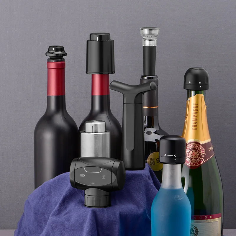 Rotary Seal Wine Champagne Bottle Stopper Mini Silicone Household Fresh-keeping Leak-proof Reusable Kitchen Wine Accessories
Rotary Seal Wine Champagne Bottle Stopper Mini Silicone Household Fresh-keeping Leak-proof Reusable Kitchen Wine Accessories