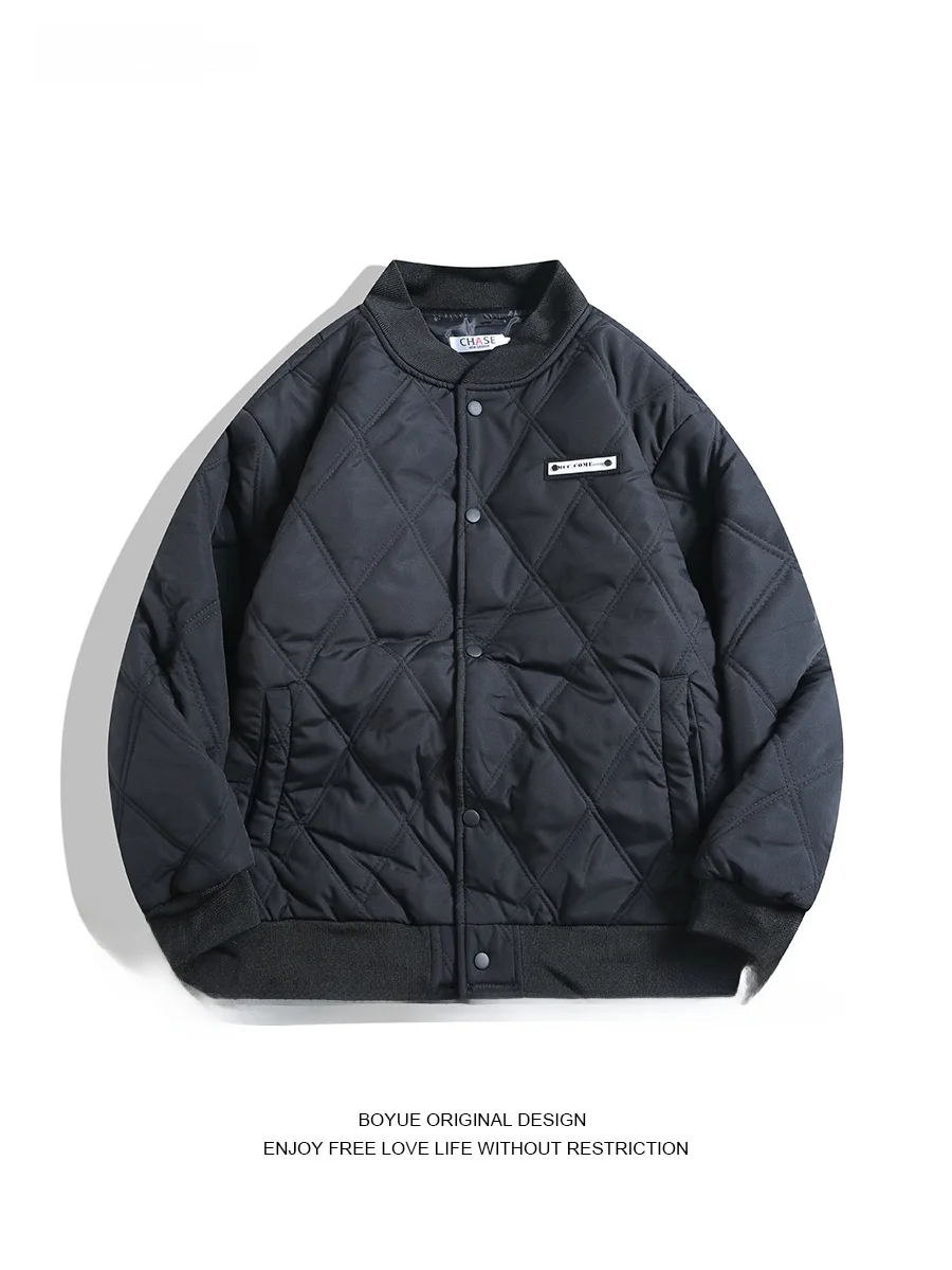 Теплая хлопковая куртка Boyue, осень-зима, ромбовидная вышивка, повседневное бейсбольное пальто, молодежное модное Thiened Lo...
Теплая хлопковая куртка Boyue, осень-зима, ромбовидная вышивка, повседневное бейсбольное пальто, молодежное модное Thiened Lo...