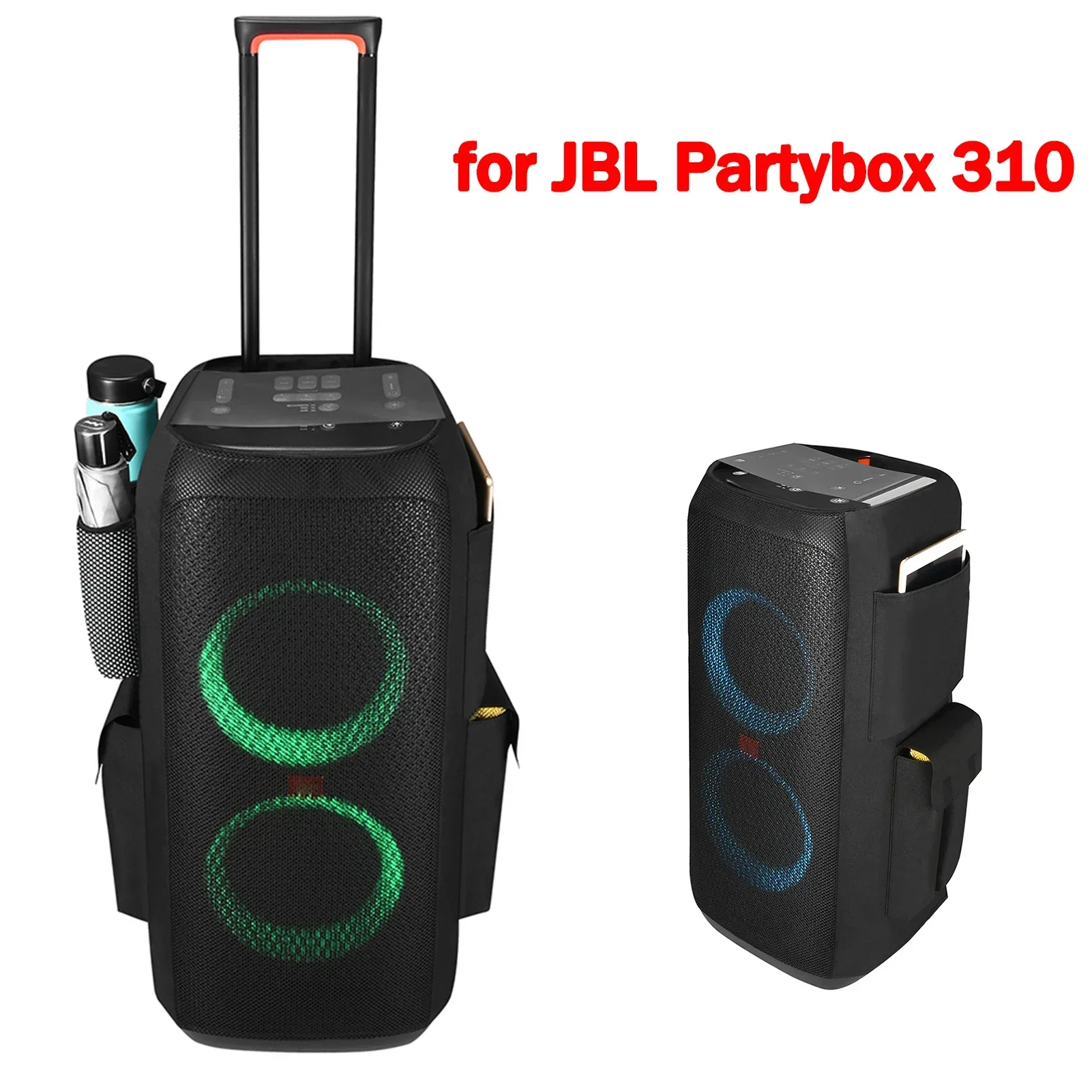 Mesh Speaker Bags Large Capacity Storage Bags for Water Bottle Microphone Speaker Organizer Bags Breathable for JBL Partybox 310
Mesh Speaker Bags Large Capacity Storage Bags for Water Bottle Microphone Speaker Organizer Bags Breathable for JBL Partybox 310