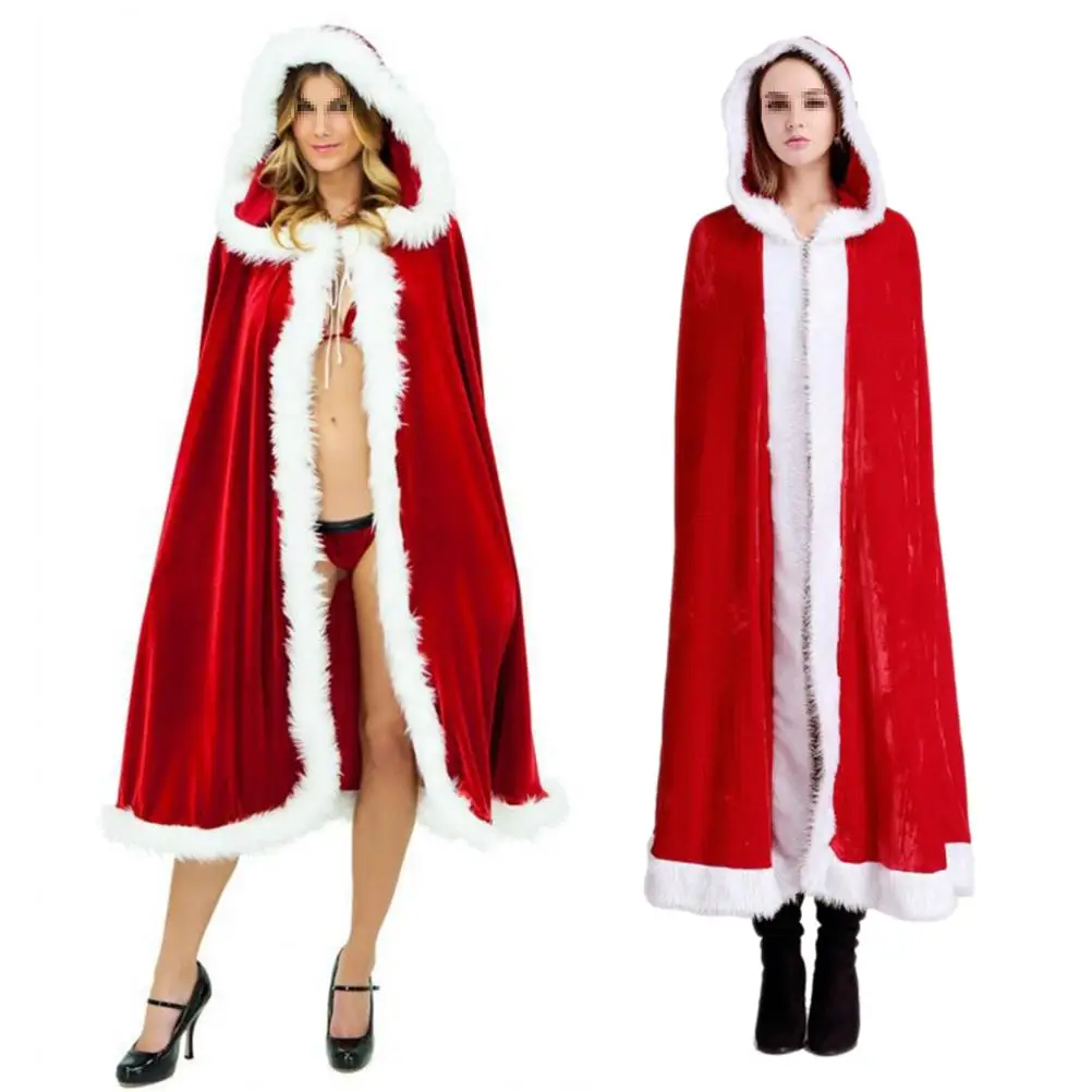 Christmas Cloak Shining Cosplay Cape Women Child Clothing Hooded Costume Premium Corduroy Warm Soft White Decorated
Christmas Cloak Shining Cosplay Cape Women Child Clothing Hooded Costume Premium Corduroy Warm Soft White Decorated