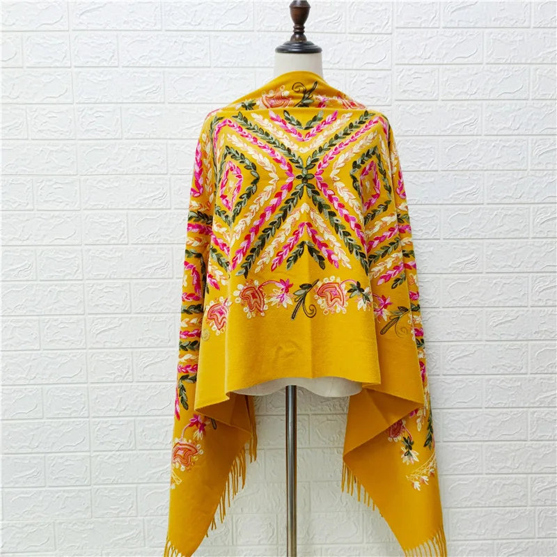 Women New Arrival Shawl High Quality Embroider Flower Wrap Scarf Winter Hot Fashion Scarf Womens Warm Scarves Wrap Shawl
Women New Arrival Shawl High Quality Embroider Flower Wrap Scarf Winter Hot Fashion Scarf Womens Warm Scarves Wrap Shawl