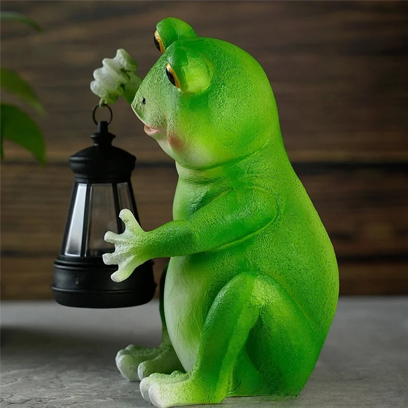 Simulation Frog Animal Solar Lantern Garden Courtyard Home Balcony Porch Resin Ornaments-B51B
Simulation Frog Animal Solar Lantern Garden Courtyard Home Balcony Porch Resin Ornaments-B51B