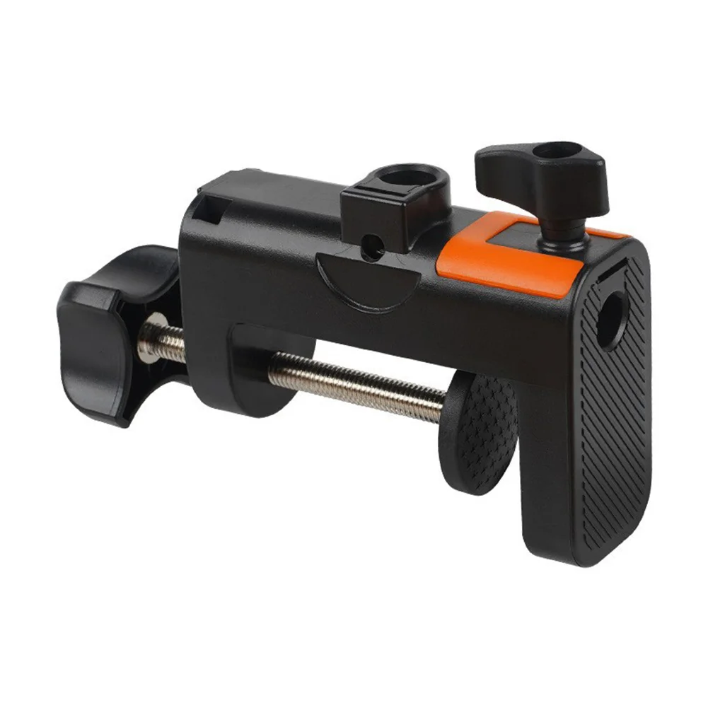 Multi Functional Microphone Stand with Table Clamp Bracket Double Anti Slip Pads and Maximum 64mm Clamp Thickness for Desks