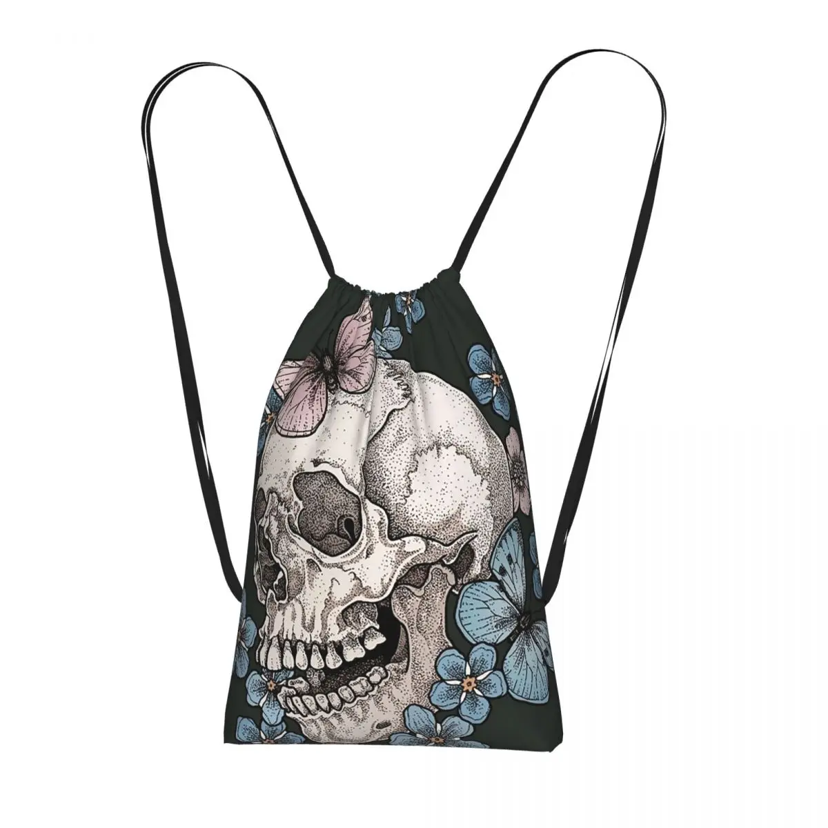 Vintage Gothic Skull Roses Backpacks Portable Drawstring Bags Sundries Bag Book Bags for Man Woman Students
Vintage Gothic Skull Roses Backpacks Portable Drawstring Bags Sundries Bag Book Bags for Man Woman Students