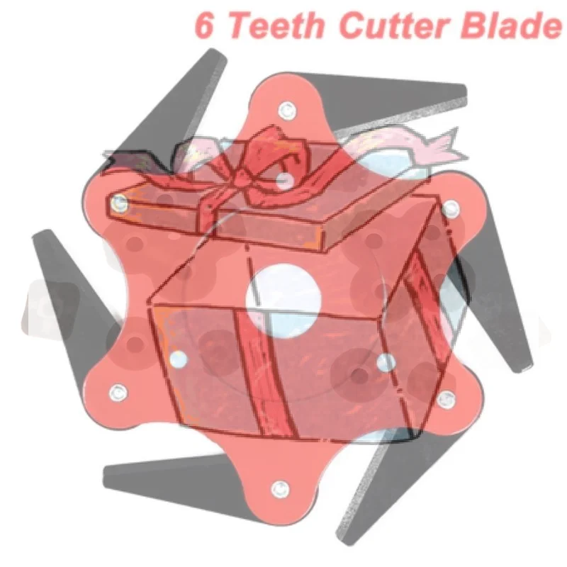 【CCA】6-Blade Lawn Mower Cutter Head Universal Multi-Purpose Brush Cutter Attachment For Grass & Weeds Fits Most Trimmers
【CCA】6-Blade Lawn Mower Cutter Head Universal Multi-Purpose Brush Cutter Attachment For Grass & Weeds Fits Most Trimmers