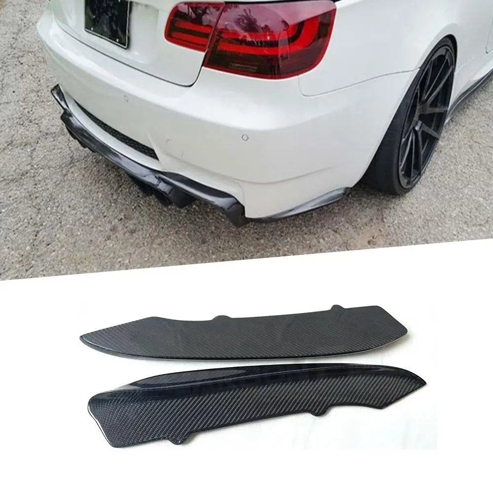 Carbon Fiber Material Rear Bumper Splitters Side Fins Flap FRP Bumper Aprons For BMW 3 Series E92 E93 M3 K Style 2009 - 2012 FRP
Carbon Fiber Material Rear Bumper Splitters Side Fins Flap FRP Bumper Aprons For BMW 3 Series E92 E93 M3 K Style 2009 - 2012 FRP