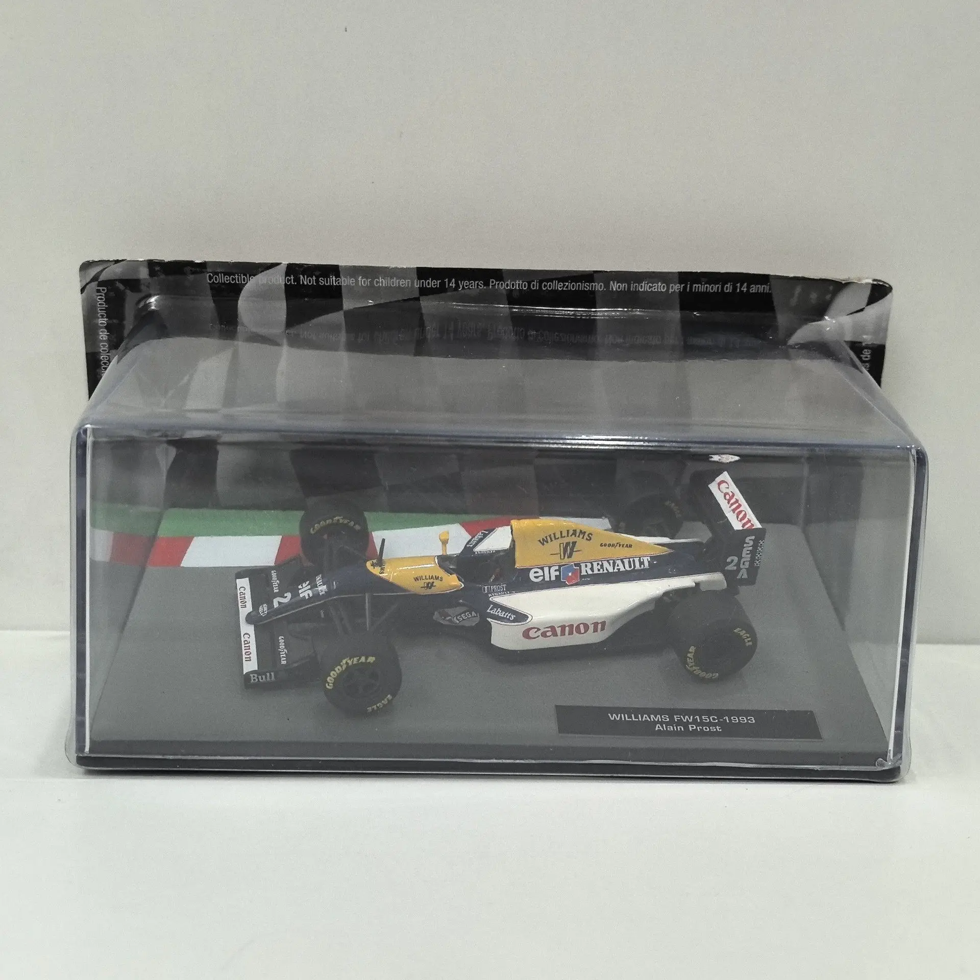Diecast IXO 1/43 Scale FW15C 1993 F1 P3 Alloy Car Model
Diecast IXO 1/43 Scale FW15C 1993 F1 P3 Alloy Car Model