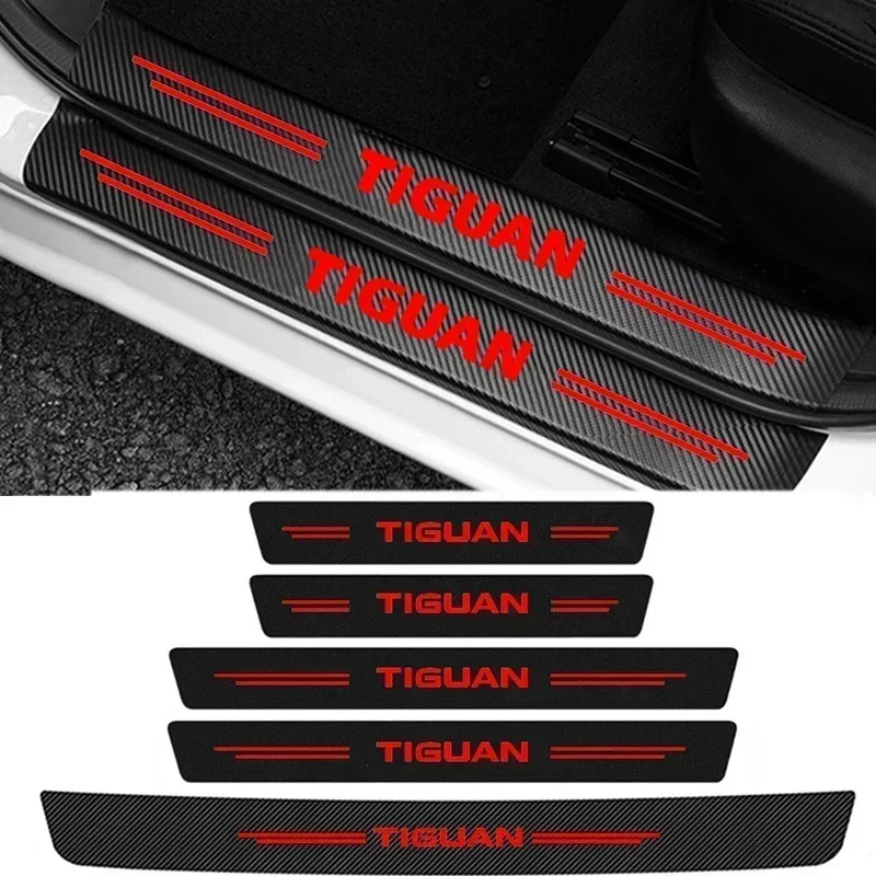 Cup Holders Carbon Fiber Leather Trunk Bumper Strip For Volkswagen VW Tiguan Car Threshold Decor Decals, Welcome Pedal Protectio
Cup Holders Carbon Fiber Leather Trunk Bumper Strip For Volkswagen VW Tiguan Car Threshold Decor Decals, Welcome Pedal Protectio