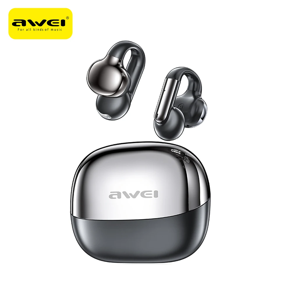 Awei TZ30 Ear Clip Earphones Bluetooth 5.4 Wireless Earphone 2-MIc ENC HD Call Noise Reduction Headphones Sports Earbuds
Awei TZ30 Ear Clip Earphones Bluetooth 5.4 Wireless Earphone 2-MIc ENC HD Call Noise Reduction Headphones Sports Earbuds