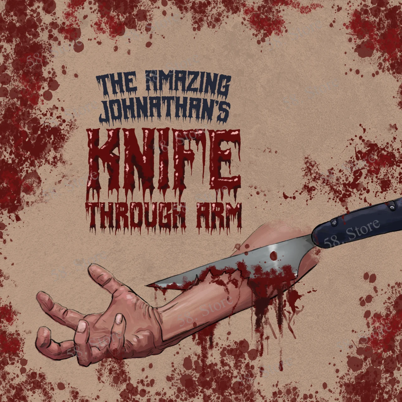 The Amazing Johnathan’s Knife Through Arm Magic tricks ( 58 Store Download )
The Amazing Johnathan’s Knife Through Arm Magic tricks ( 58 Store Download )