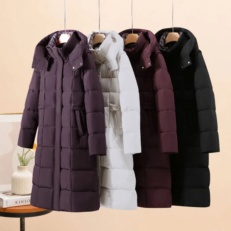 2026 Fashion Winter Down Cotton-padded Jacket Women's Long Parka Detachable-sleeve Hooded Coat Thicken Streetwear Warm Outerwear
2026 Fashion Winter Down Cotton-padded Jacket Women's Long Parka Detachable-sleeve Hooded Coat Thicken Streetwear Warm Outerwear
