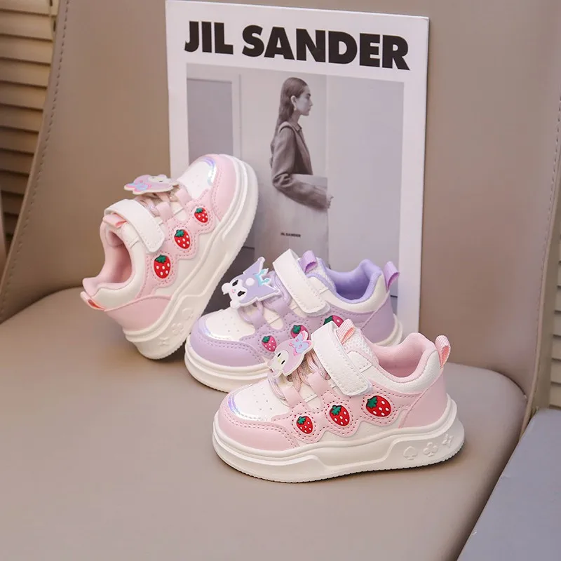2026 New Fashion Lovely Girls Sneakers Strawberry Flat Heel Little Girl Causal Shoes Fashion Heart-shape Kids Sneakers Toddlers
2026 New Fashion Lovely Girls Sneakers Strawberry Flat Heel Little Girl Causal Shoes Fashion Heart-shape Kids Sneakers Toddlers