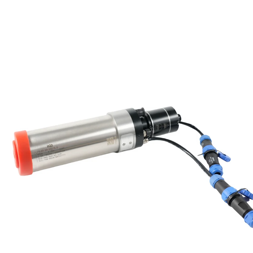 HQD Automatic Tool Changing 2.2KW Water Cooled ATC CNC Milling Spindle Motor GDL80-20-24Z/2.2B
HQD Automatic Tool Changing 2.2KW Water Cooled ATC CNC Milling Spindle Motor GDL80-20-24Z/2.2B