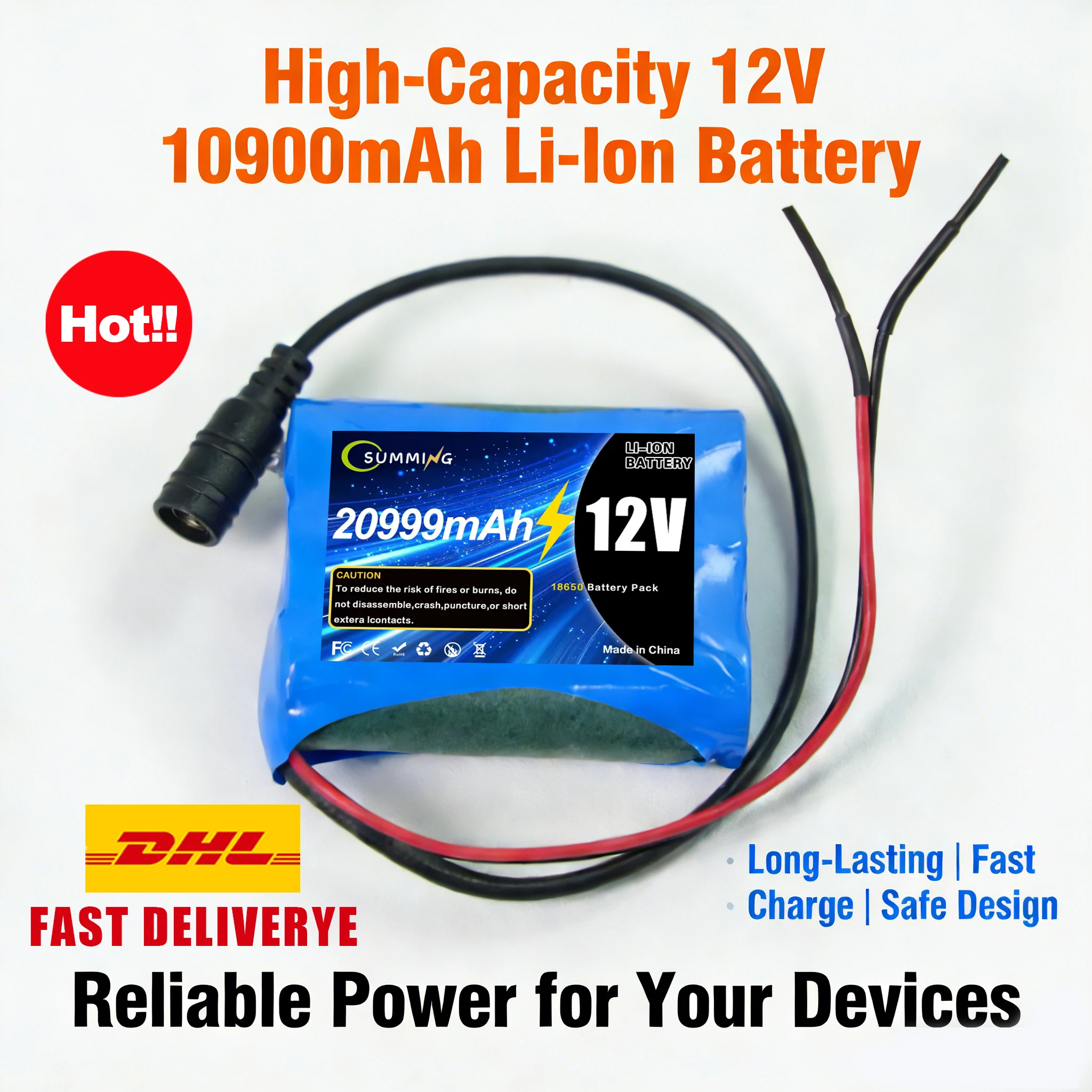 Литиевая батарея 12В 20999 мАч глубокого разряда Аккумулятор для велосипеда 12.8В 20Ач, 100% новый Троллинговый мотор, система хранения солнечной энергии + зарядное устройство
Литиевая батарея 12В 20999 мАч глубокого разряда Аккумулятор для велосипеда 12.8В 20Ач, 100% новый Троллинговый мотор, система хранения солнечной энергии + зарядное устройство