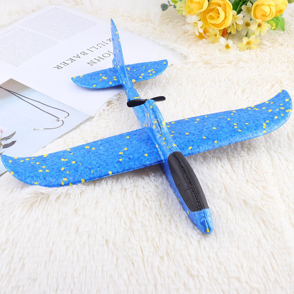 2Pcs Electric Airplane Flying Glider Hand Throwing Kids Outdoor Play USB Rechargeable Foam Aircraft Fun Gift Foams Plane Glider
2Pcs Electric Airplane Flying Glider Hand Throwing Kids Outdoor Play USB Rechargeable Foam Aircraft Fun Gift Foams Plane Glider