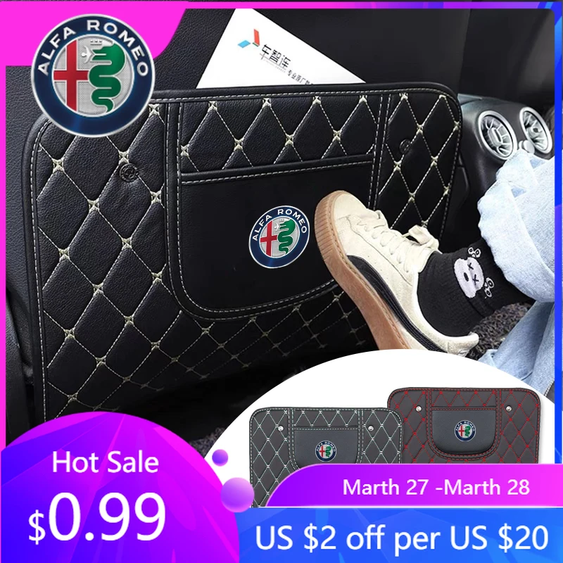 Новые защитные накладки из искусственной кожи для спинок сидений автомобиля Alfa Romeo, для моделей Giulietta, GT, 159, 147, 156, Mito, Bre
Новые защитные накладки из искусственной кожи для спинок сидений автомобиля Alfa Romeo, для моделей Giulietta, GT, 159, 147, 156, Mito, Bre