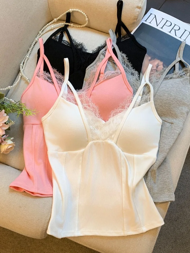 Thai Style Lace Fishbone Underwear Top with Chest Pad Short Sleeve Women's Fashion Inner Wear Base Shirt Sexy Girl Vest
Thai Style Lace Fishbone Underwear Top with Chest Pad Short Sleeve Women's Fashion Inner Wear Base Shirt Sexy Girl Vest