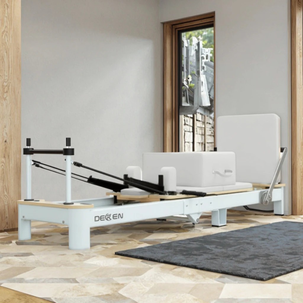 High Quality Durable Aluminum Alloy Pilates Reformers Portable Home Gym Pilates Machine for Body Studio Use
High Quality Durable Aluminum Alloy Pilates Reformers Portable Home Gym Pilates Machine for Body Studio Use