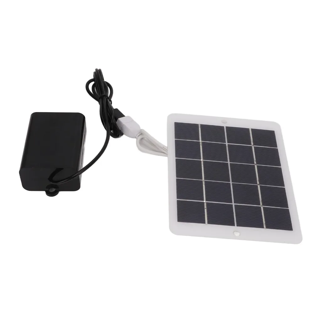 Durable 3W 5V Solar Oxygen Pump Polysilicon USB Output Interface Portable Solar Oxygen Aerator Solar Pond Aerator Traveling
Durable 3W 5V Solar Oxygen Pump Polysilicon USB Output Interface Portable Solar Oxygen Aerator Solar Pond Aerator Traveling