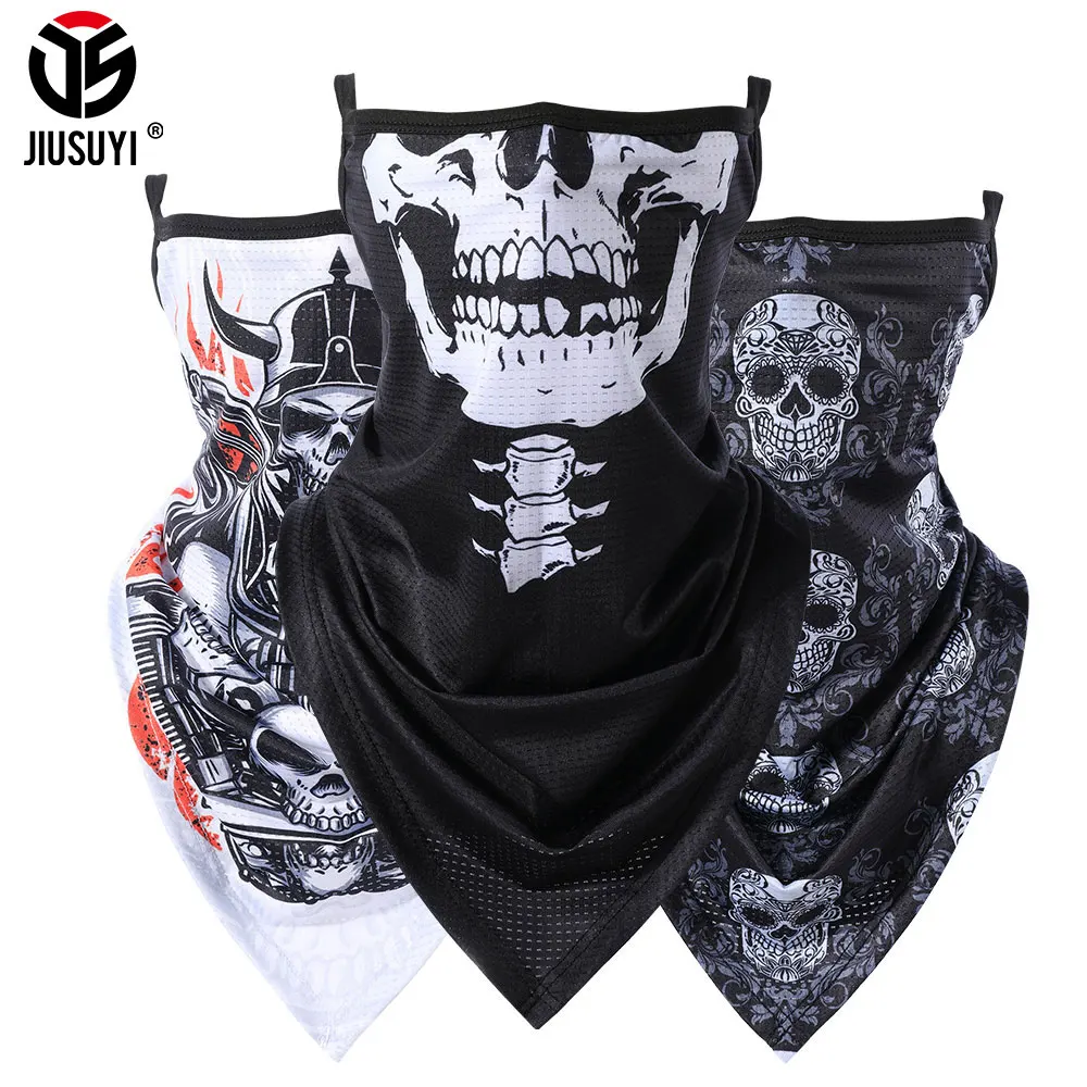 Summer Skull Bandana Half Face Mask Cover Hanging Ear Neck Gaiter Cycling Hiking Fishing Running Sports Outdoor Scarf Men Women
Summer Skull Bandana Half Face Mask Cover Hanging Ear Neck Gaiter Cycling Hiking Fishing Running Sports Outdoor Scarf Men Women