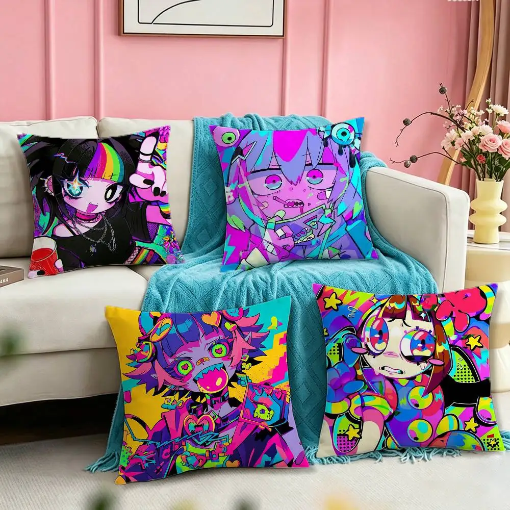 C-Candy Punk Square Double-Sided printed Pillow Case Bedroom Bedside Pillow Sofa Cushion Cover
C-Candy Punk Square Double-Sided printed Pillow Case Bedroom Bedside Pillow Sofa Cushion Cover
