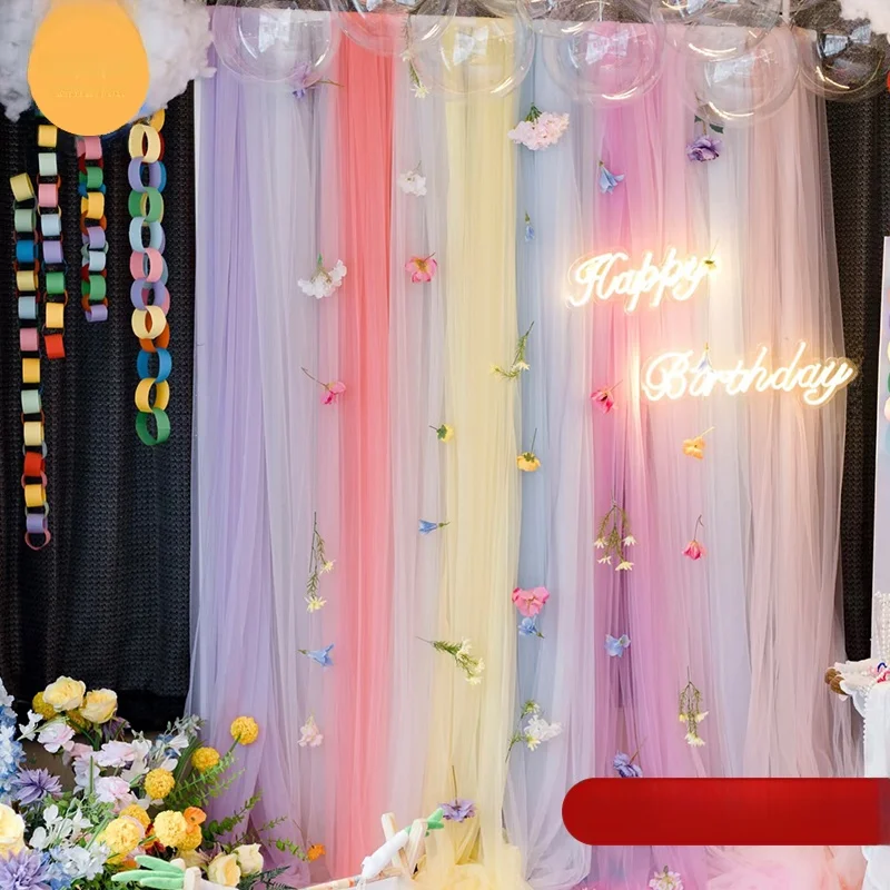 Korean Sle Outdoor Decoration Net Curtain Nursery Ring Creation Material Wedding Hotel Baund Wall Decor Sponge Pad
Korean Sle Outdoor Decoration Net Curtain Nursery Ring Creation Material Wedding Hotel Baund Wall Decor Sponge Pad